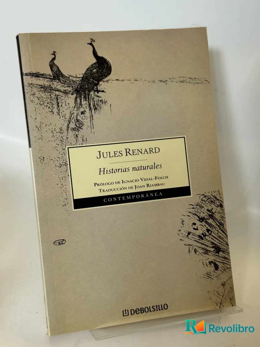 Portada de Historias naturales de Jules Renard, libro de segunda mano