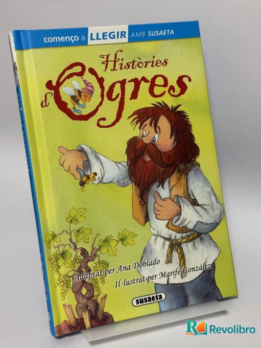 Portada de Històries d'Ogres de Ana Doblado, libro de segunda mano