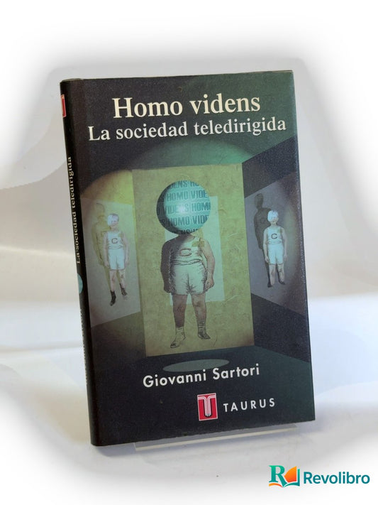 Portada de Homo videns de Giovanni Sartori, libro de segunda mano