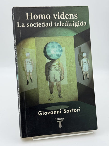 Homo Videns : La Sociedad Teledirigida - Portada