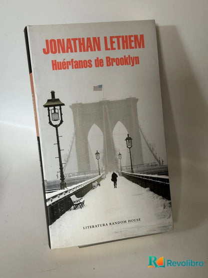 Portada de Huérfanos de Brooklyn de Jonathan Lethem, libro de segunda mano