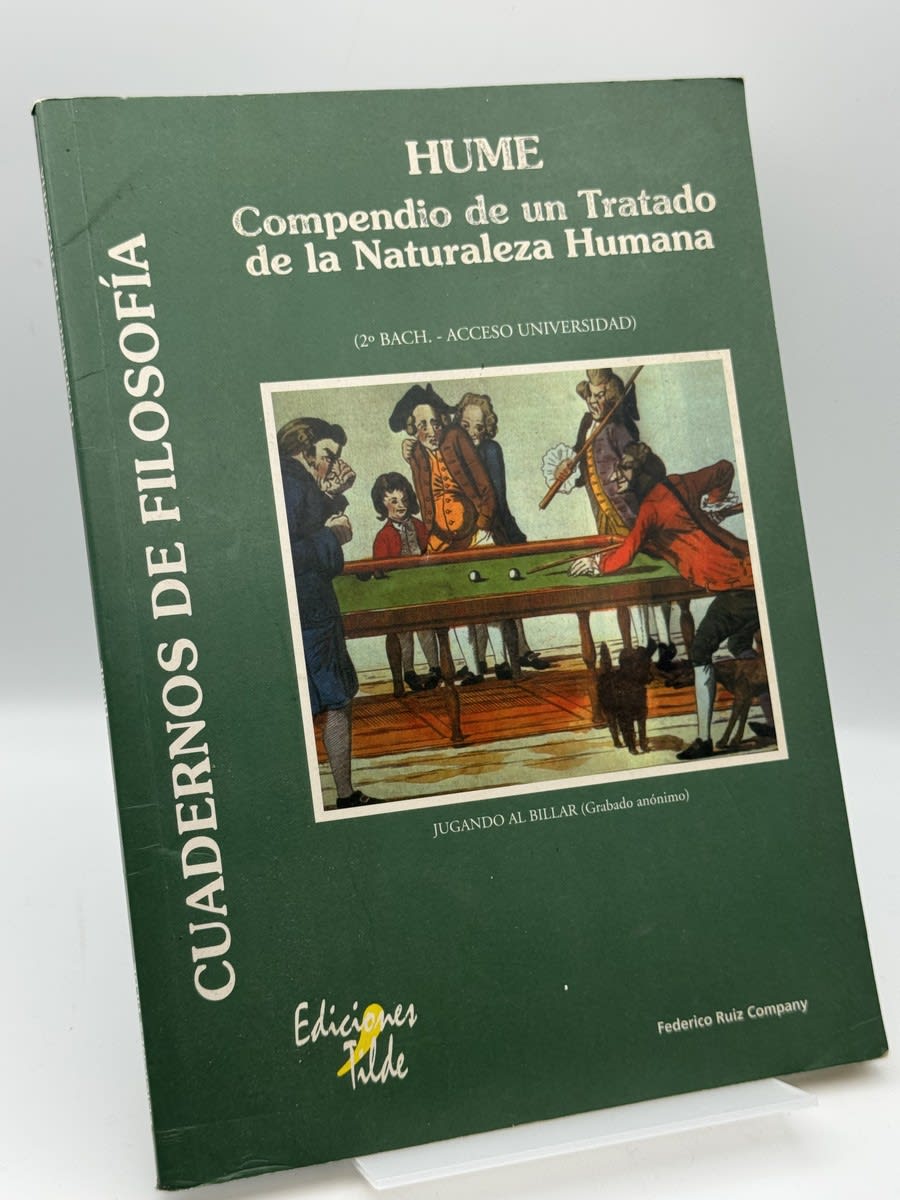 Portada de Hume - Federico Ruiz Company de Federico Ruiz Company, libro de segunda mano