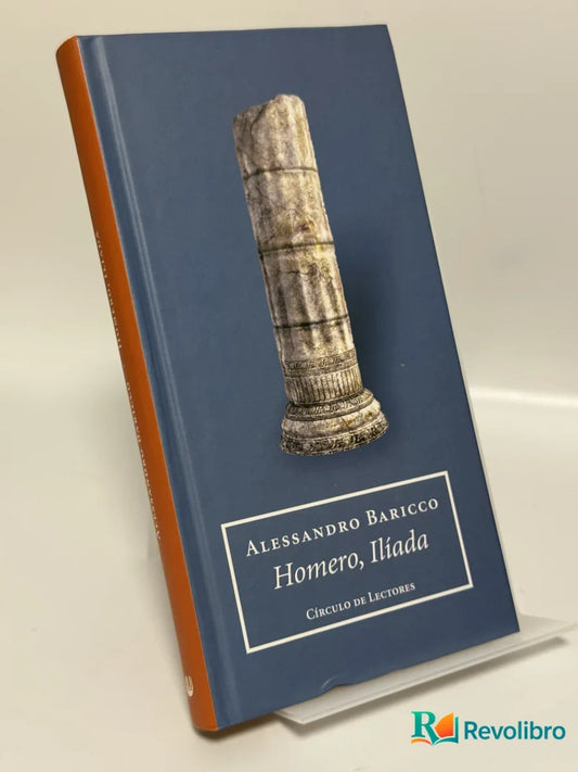Portada de Iliada de Alessandro Baricco, libro de segunda mano