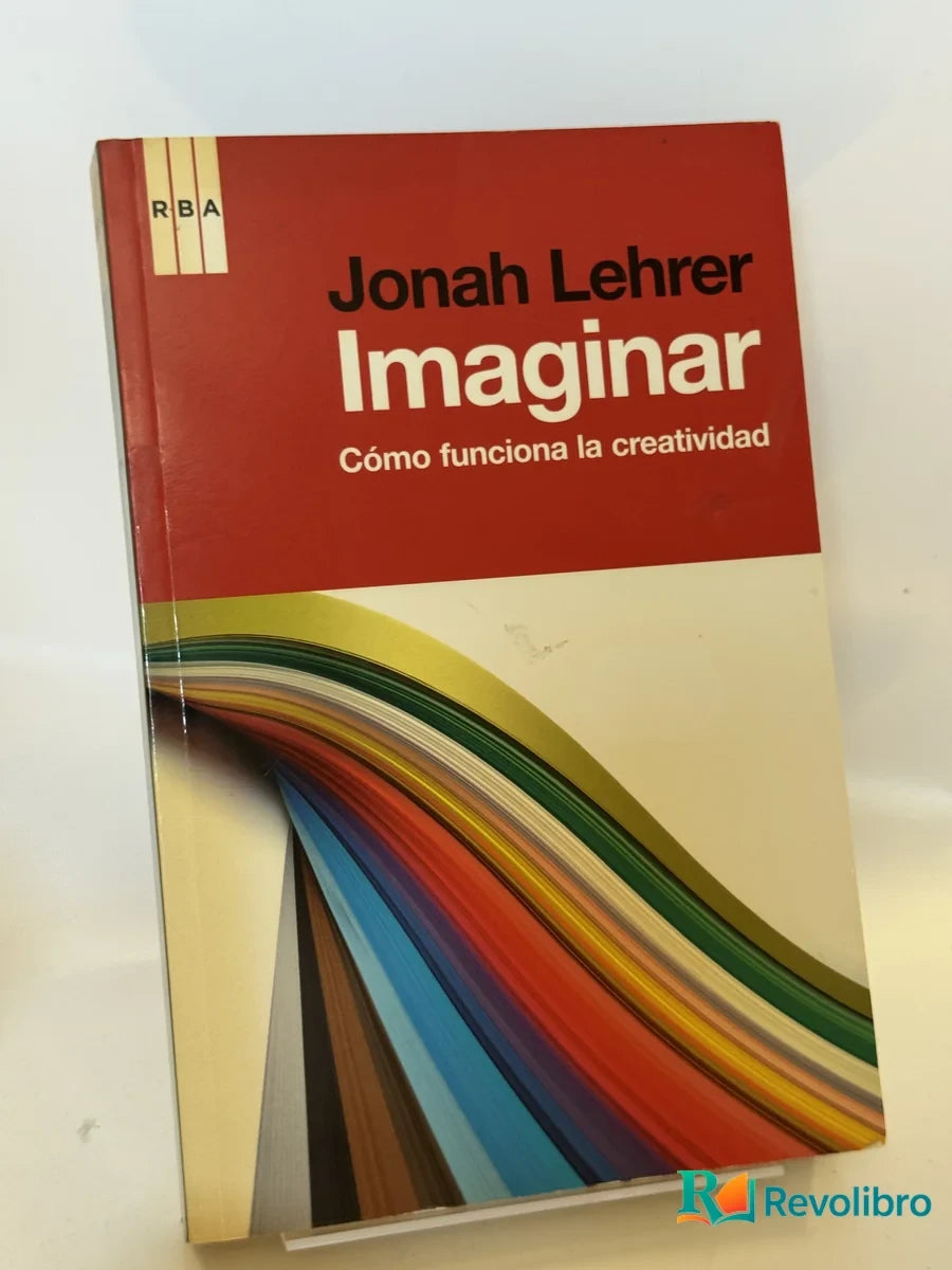 Portada de Imaginar de Jonah Lehrer, libro de segunda mano