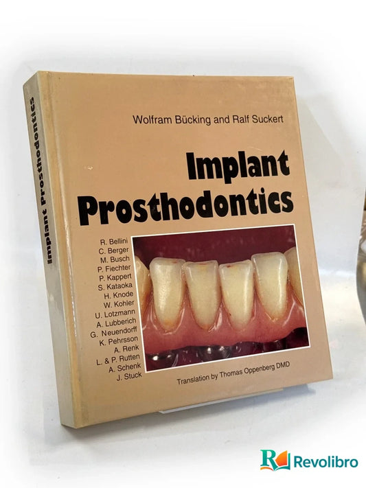 Portada de Implant Prosthodontics de Wolfram Bücking, libro de segunda mano