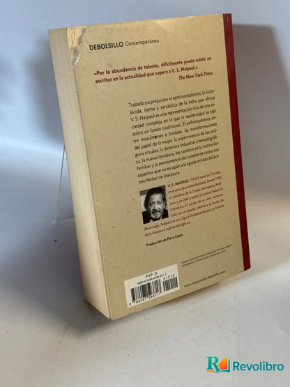 Foto 2 de India de V. S. Naipaul, libro de segunda mano