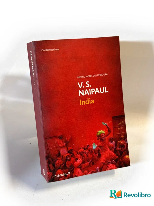 Portada de India de V. S. Naipaul, libro de segunda mano