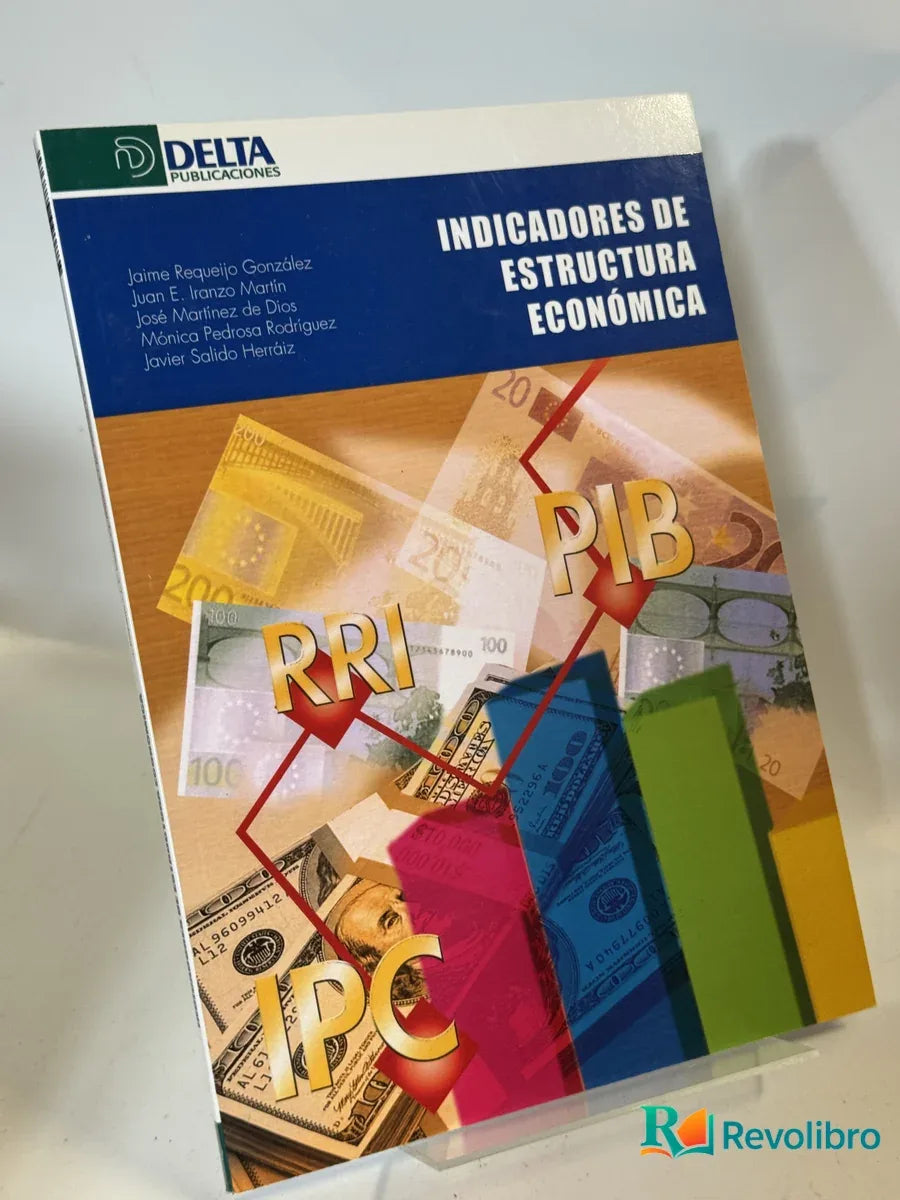 Portada de Indicadores de Estructura Económica de Jaime Requeno González, libro de segunda mano