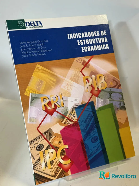 Portada de Indicadores de Estructura Económica de Jaime Requeno González, libro de segunda mano