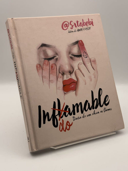 Portada de Indomable: Diario de una Chica en Llamas - Bebi Fernández de Bebi Fernández, libro de segunda mano