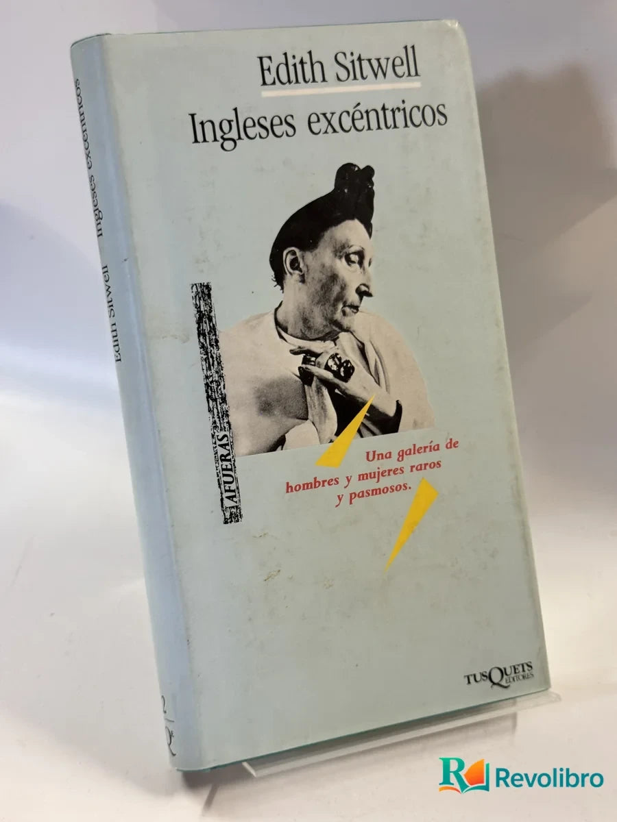 Portada de Ingleses excéntricos de Edith Sitwell, libro de segunda mano