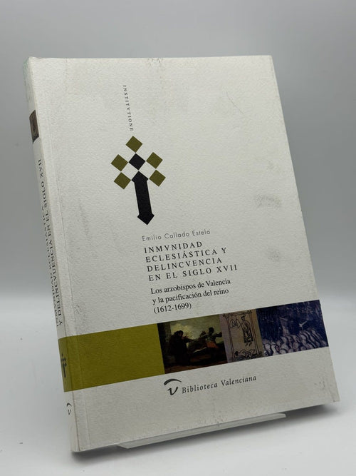 Inmunidad eclesiástica y delincuencia en el siglo XVII - Portada