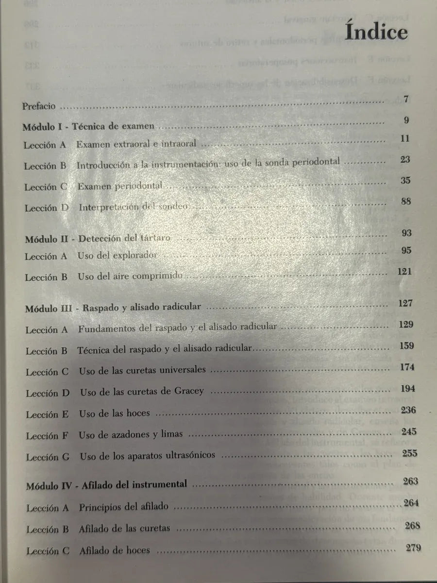 Instrumentación en periodoncia de Gordon L. Pattison | Segunda mano - Foto 2
