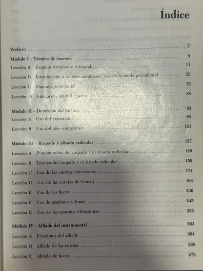 Instrumentación en periodoncia de Gordon L. Pattison | Segunda mano - Foto 2