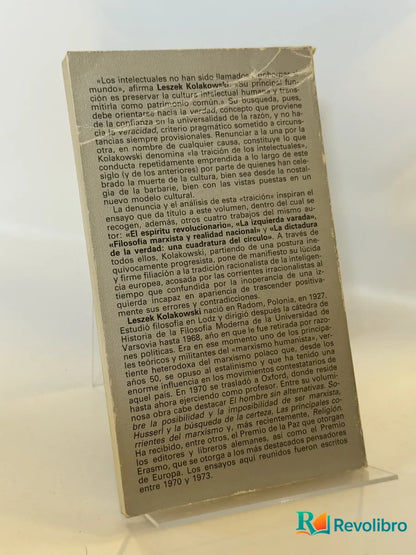 Foto 3 de Intelectuales contra el intelecto de Leszek Kolakowski, libro de segunda mano