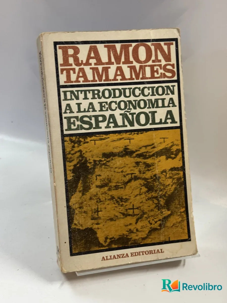 Portada de Introducción a la economía española de Ramon Tamames, libro de segunda mano