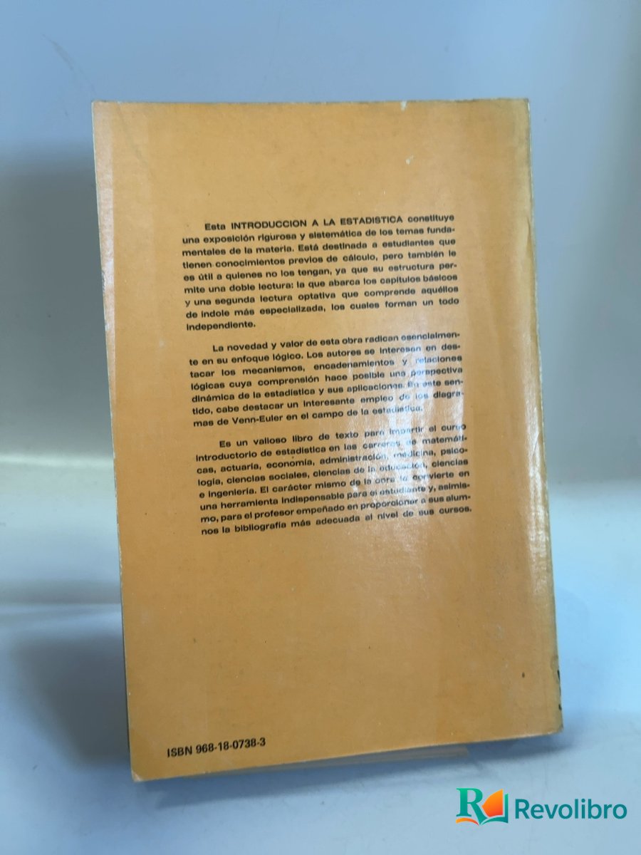 Foto 2 de Introducción a la estadística de Thomas H. Wonnacott, libro de segunda mano