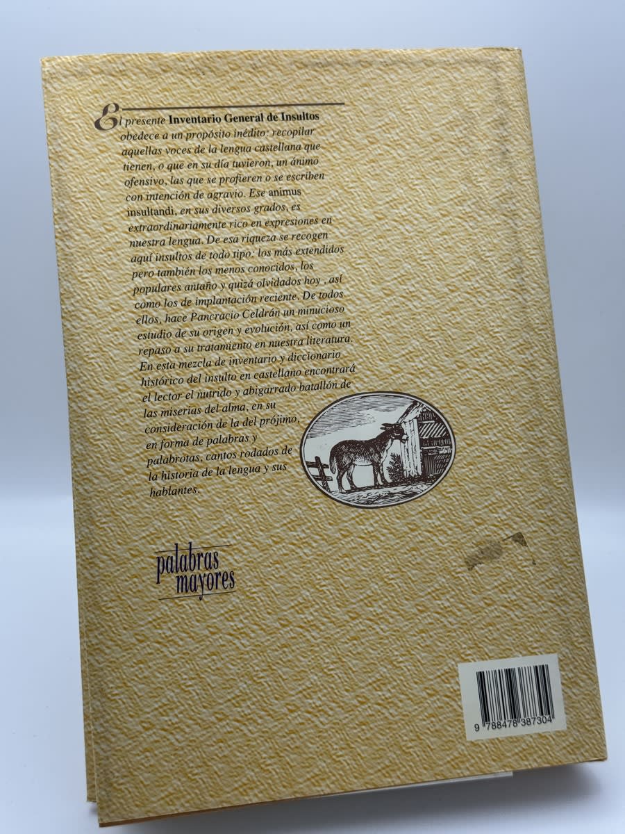 Inventario general de insultos - Pancracio Celdrán - Imagen 2