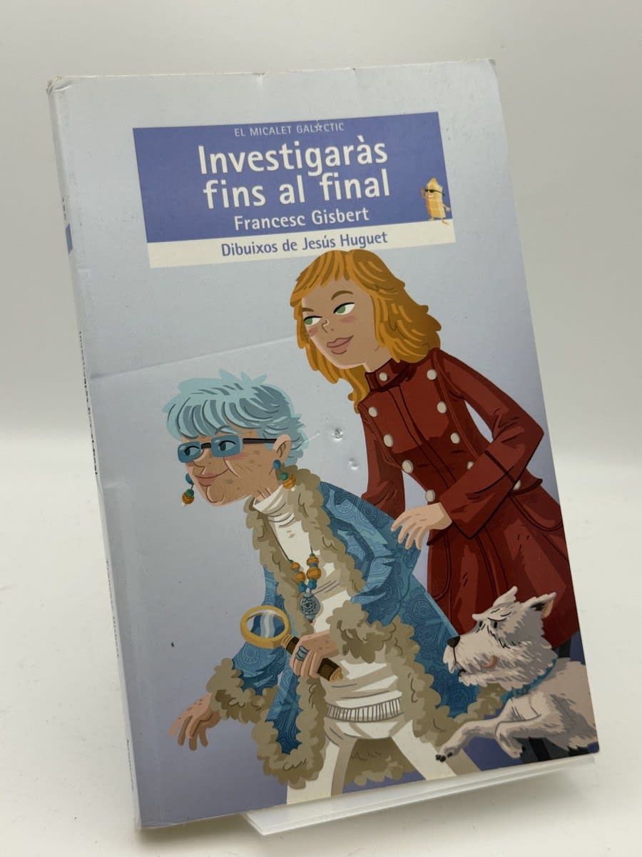 Portada de Investigaràs fins al final - Francesc Gisbert, Jesús Huguet Enguita de Francesc Gisbert, libro de segunda mano