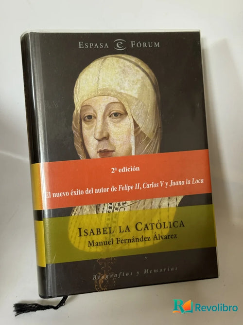 Portada de Isabel la Católica de Manuel Fernández Álvarez, libro de segunda mano