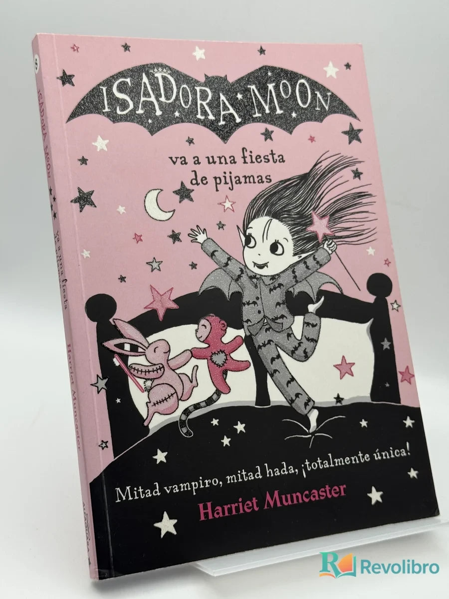 Portada de Isadora Moon va a una fiesta de pijamas de Harriet Muncaster, libro de segunda mano
