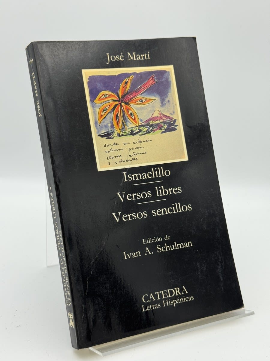 Portada de Ismaelillo de José Martí, libro de segunda mano