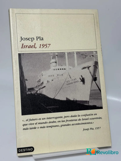 Portada de Israel de Josep Pla, libro de segunda mano