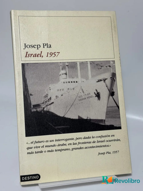 Portada de Israel de Josep Pla, libro de segunda mano