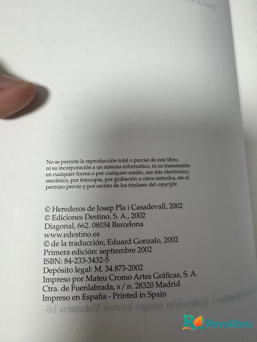 Foto 2 de Israel de Josep Pla, libro de segunda mano