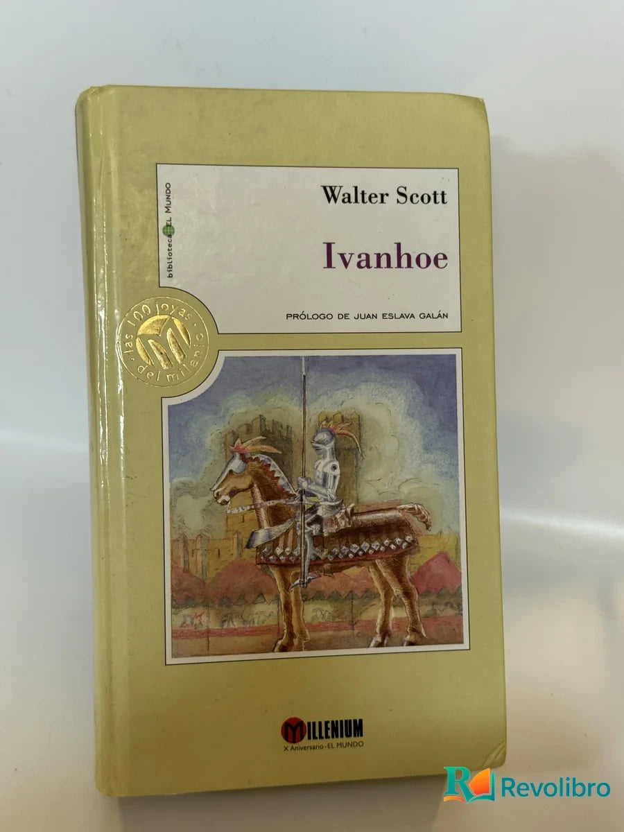 Portada de Ivanhoe de Walter Scott, libro de segunda mano
