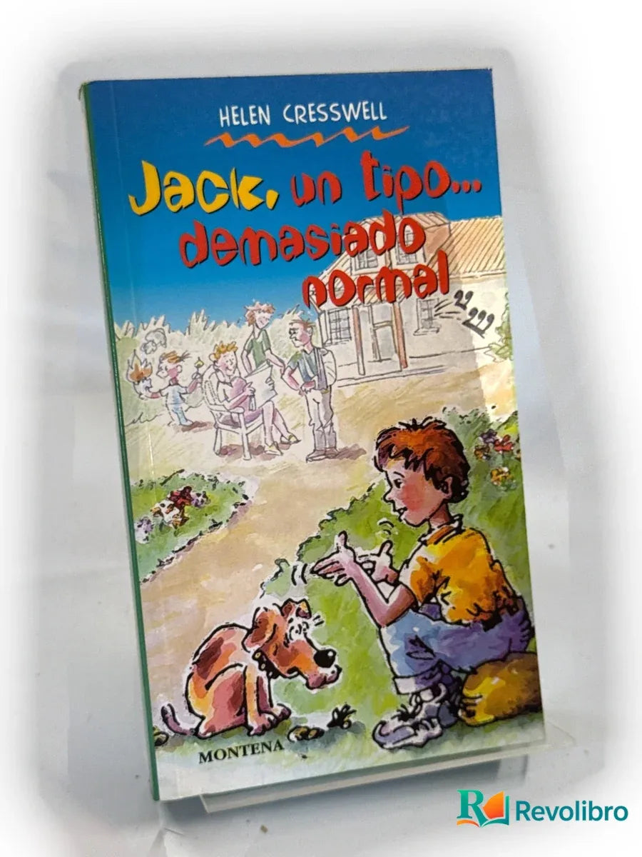 Portada de Jack, un tipo... demasiado normal de Helen Cresswell, libro de segunda mano