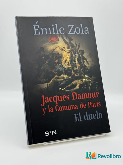Jacques Damour y la comuna de París - Émile Zola - Portada