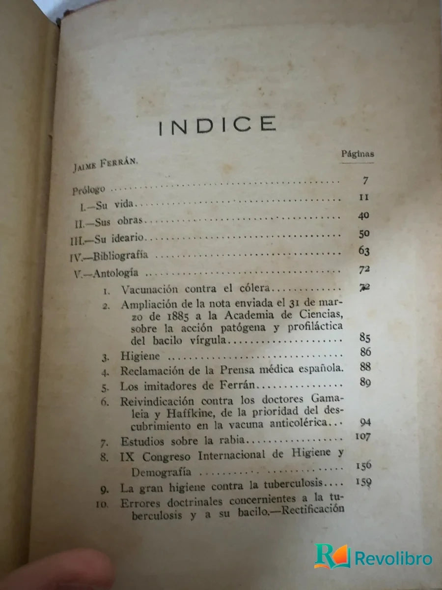 Foto 4 de Jaime Ferrán de Eduardo García del Real, libro de segunda mano