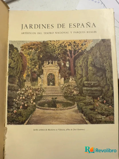 Foto 2 de Jardines de España de Carlos Sarthou Carreres, libro de segunda mano