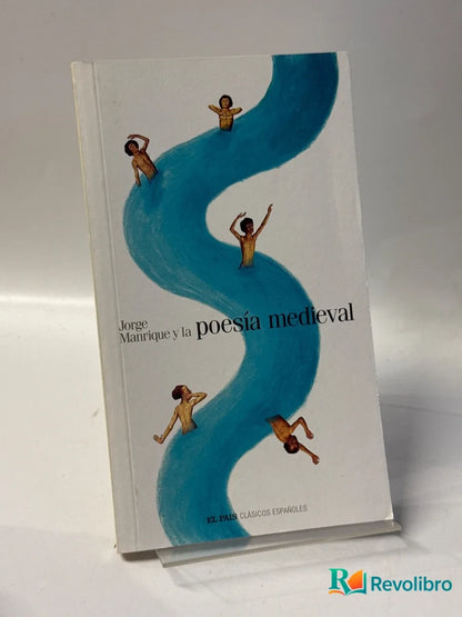 Portada de Jorge Manrique y la poesía medieval de Jorge Manrique, libro de segunda mano