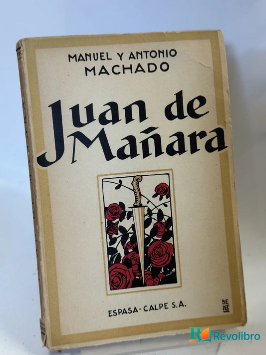 Portada de Juan de Mañara de Manuel y Antonio Machado, libro de segunda mano