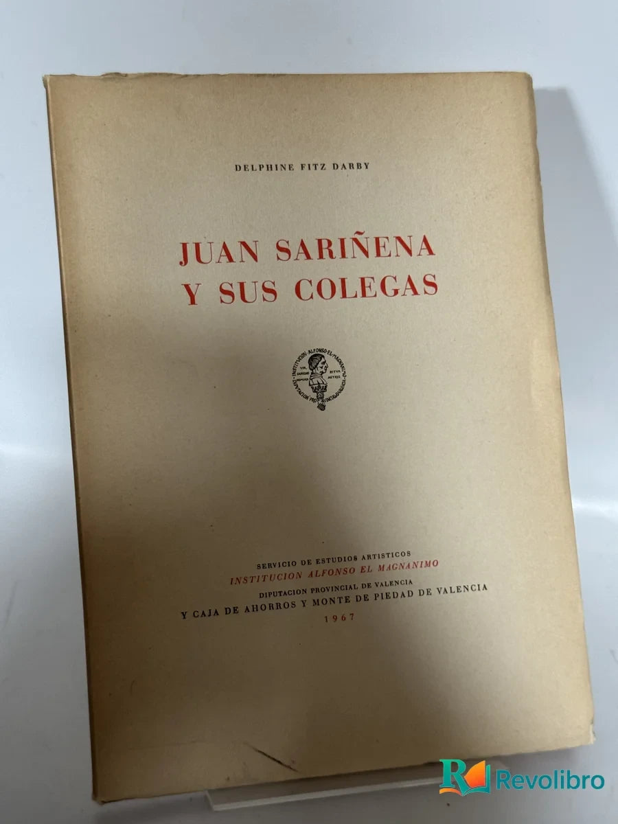 Portada de Juan Sariñena y Sus Colegas de Delphine Fitz Darby, libro de segunda mano