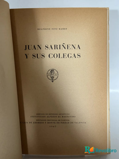 Foto 2 de Juan Sariñena y Sus Colegas de Delphine Fitz Darby, libro de segunda mano