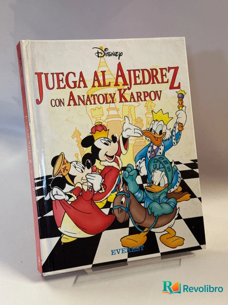Portada de Juega al ajedrez de Anatoly Karpov, libro de segunda mano