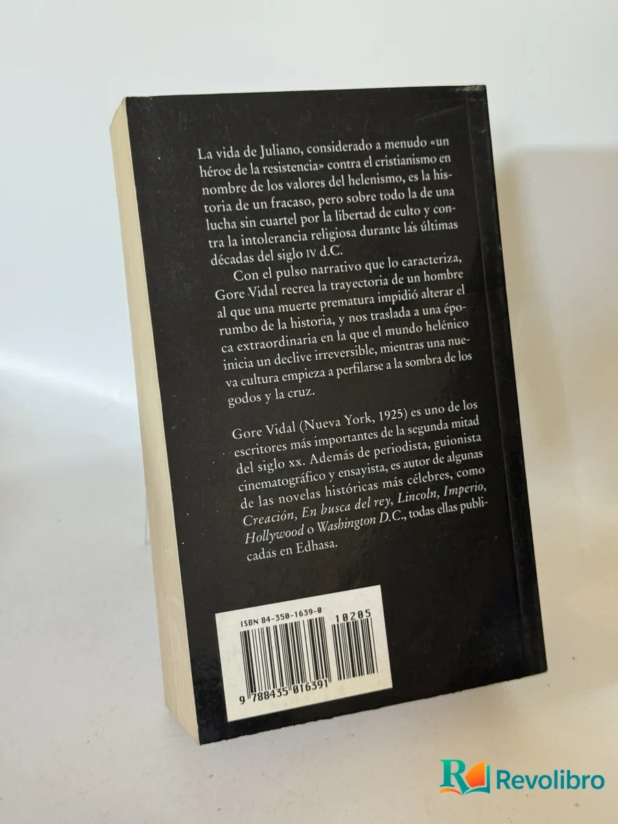 Foto 2 de Juliano el Apóstata de Gore Vidal, libro de segunda mano
