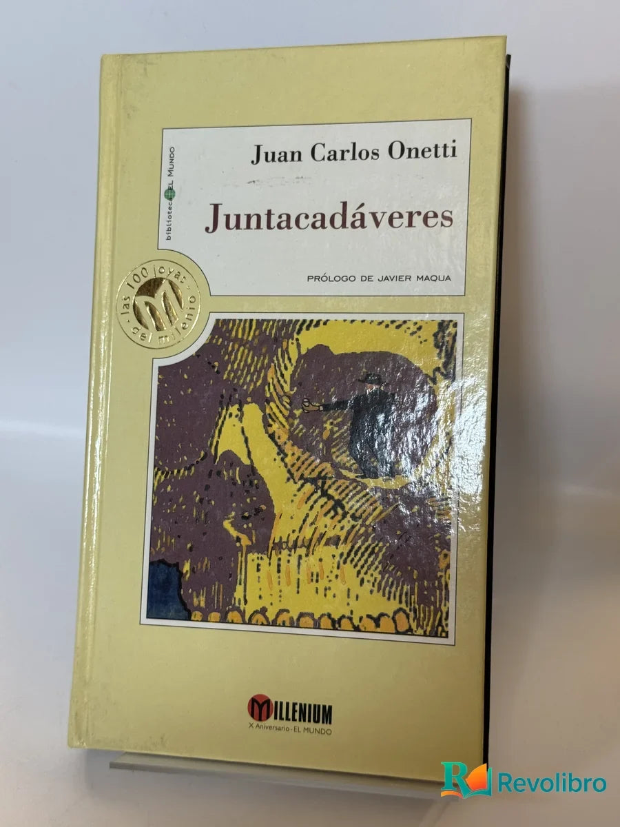 Portada de Juntacadáveres de Juan Carlos Onetti, libro de segunda mano