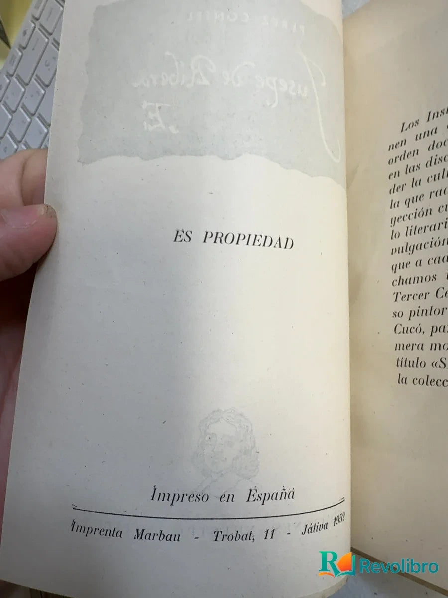 Foto 3 de Jusepe de Ribera de Pérez Contel, libro de segunda mano