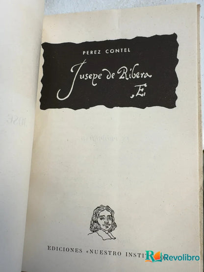 Foto 4 de Jusepe de Ribera de Pérez Contel, libro de segunda mano