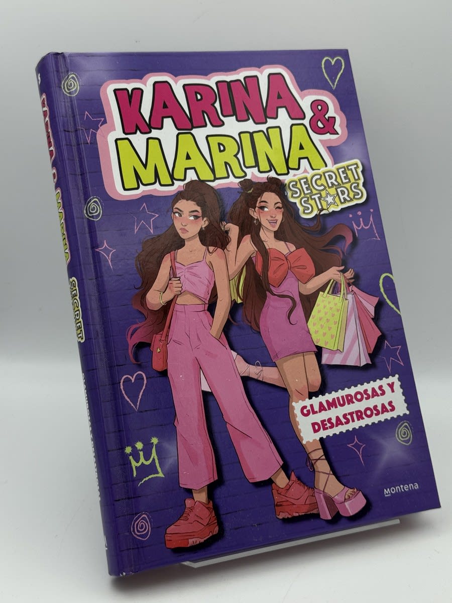 Portada de Karina y Marina: Glamurosas y desastrosas - Karina & Marina de Karina & Marina, libro de segunda mano