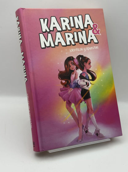 Portada de Karina y Marina: Idénticas y opuestas - Montena de Montena, libro de segunda mano