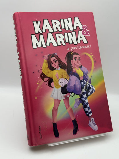 Portada de Karina y Marina Un plan top secret - Karina & Marina de Karina & Marina, libro de segunda mano