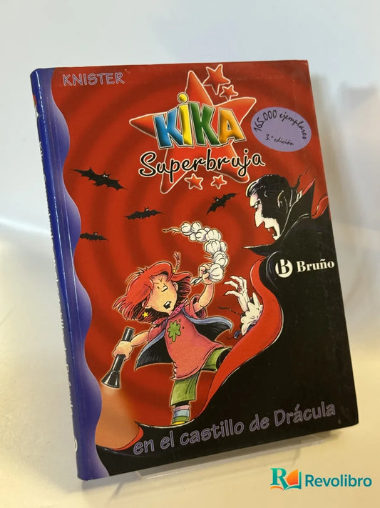 Portada de Kika Superbruja en el castillo de Drácula de Knister, libro de segunda mano
