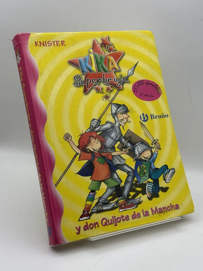 Kika Superbruja y don Quijote de la Mancha de Knister | Libro segunda mano - Portada