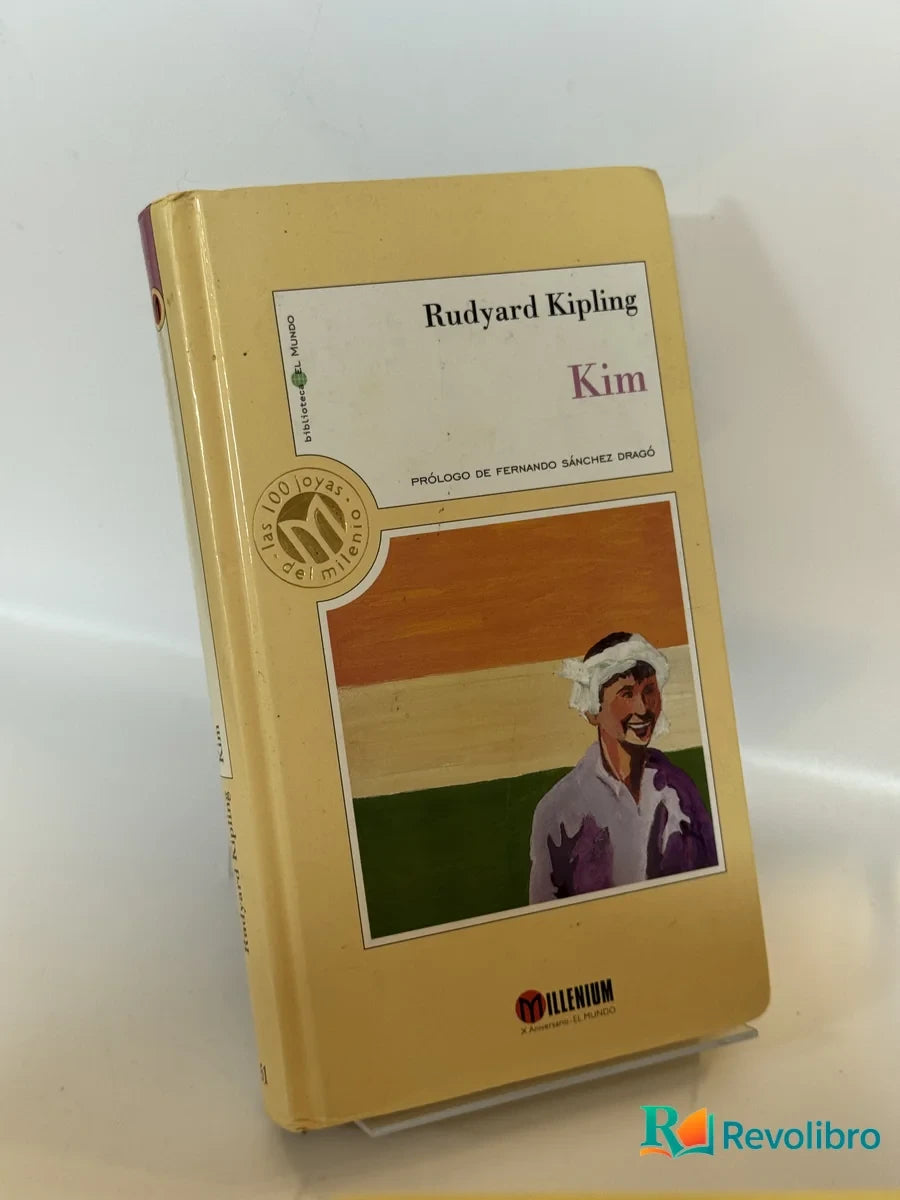 Portada de Kim de Rudyard Kipling, libro de segunda mano