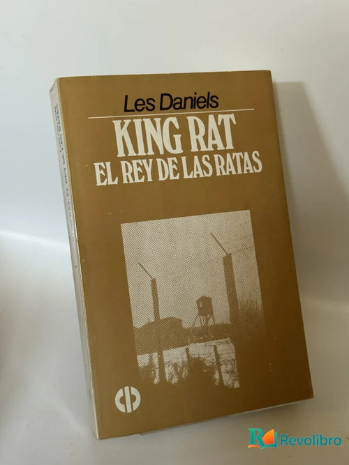 Portada de King Rat el Rey de las Ratas de Les Daniels, libro de segunda mano